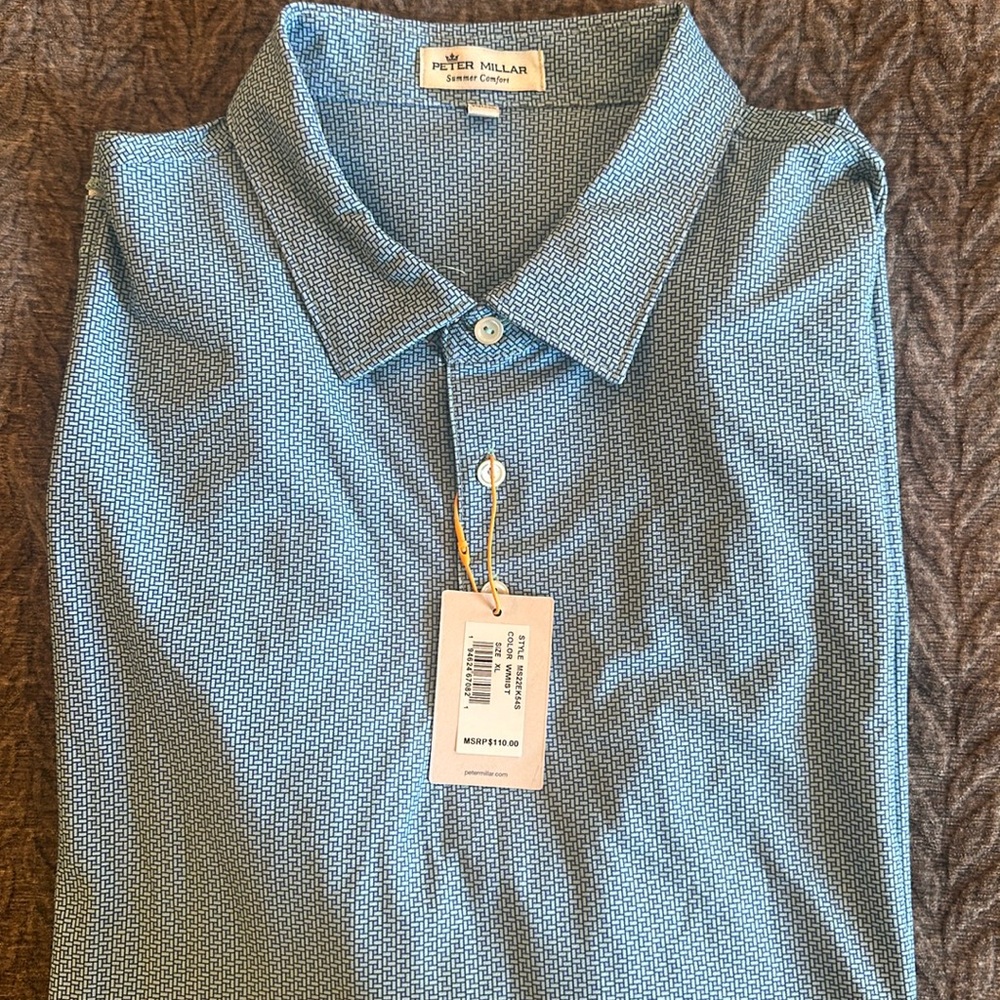 NWT Peter Millar Summer Comfort Polo